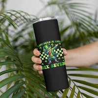 Leprechaun Six Seven Meme Skinny Tumbler Funny St Patricks Day Gift