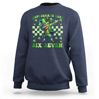 Leprechaun Six Seven Meme Sweatshirt Funny St Patricks Day Gift