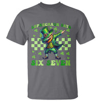 Leprechaun Six Seven Meme T Shirt Funny St Patricks Day Gift
