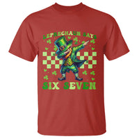 Leprechaun Six Seven Meme T Shirt Funny St Patricks Day Gift