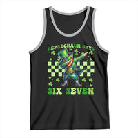 Leprechaun Six Seven Meme Tank Top Funny St Patricks Day Gift