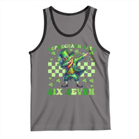Leprechaun Six Seven Meme Tank Top Funny St Patricks Day Gift