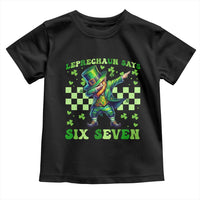 Leprechaun Six Seven Meme Toddler T Shirt Funny St Patricks Day Gift