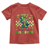 Leprechaun Six Seven Meme Toddler T Shirt Funny St Patricks Day Gift
