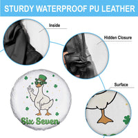 Lucky Goose Six Seven Meme Spare Tire Cover St Patricks Day