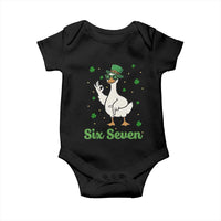 Lucky Goose Six Seven Meme Baby Onesie St Patricks Day
