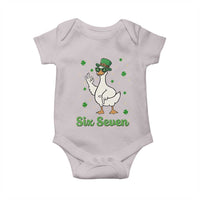 Lucky Goose Six Seven Meme Baby Onesie St Patricks Day