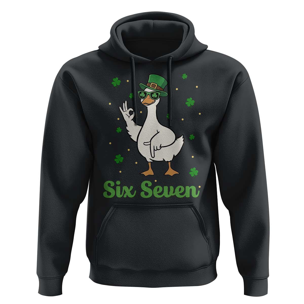 Lucky Goose Six Seven Meme Hoodie St Patricks Day