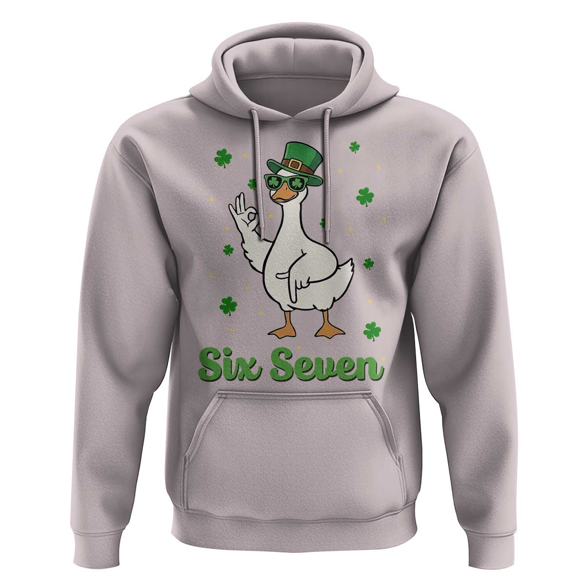 Lucky Goose Six Seven Meme Hoodie St Patricks Day