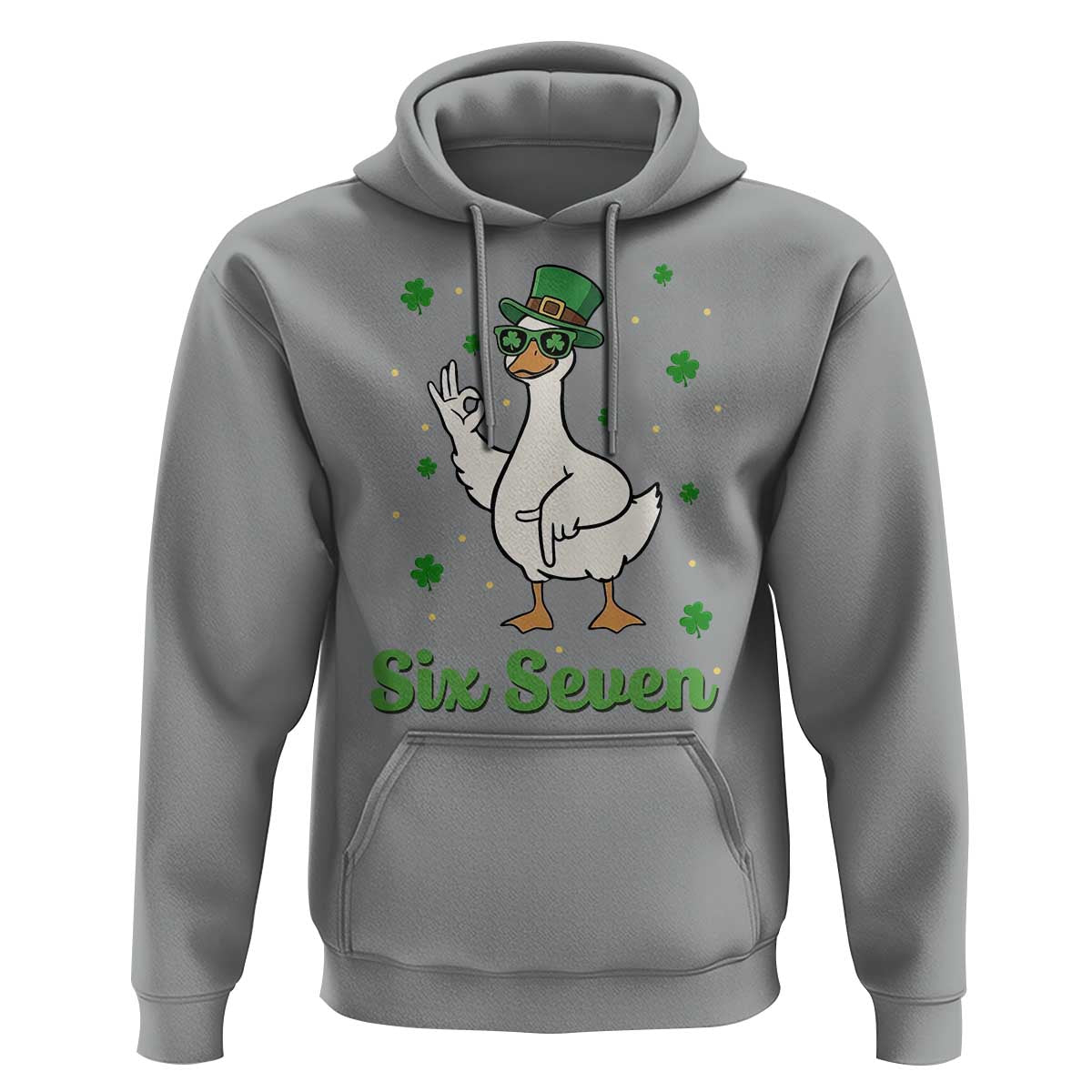 Lucky Goose Six Seven Meme Hoodie St Patricks Day