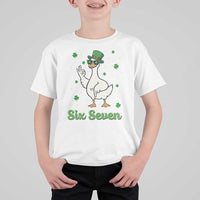Lucky Goose Six Seven Meme T Shirt For Kid St Patricks Day