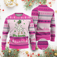 Lucky Goose Six Seven Meme Ugly Christmas Sweater St Patricks Day