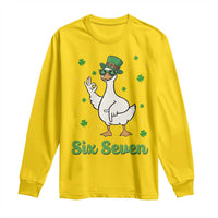 Lucky Goose Six Seven Meme Long Sleeve Shirt St Patricks Day
