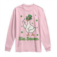 Lucky Goose Six Seven Meme Long Sleeve Shirt St Patricks Day