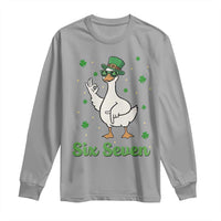 Lucky Goose Six Seven Meme Long Sleeve Shirt St Patricks Day