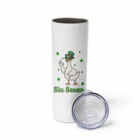 Lucky Goose Six Seven Meme Skinny Tumbler St Patricks Day