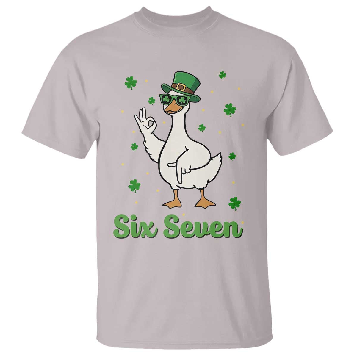 Lucky Goose Six Seven Meme T Shirt St Patricks Day