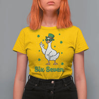 Lucky Goose Six Seven Meme T Shirt For Women St Patricks Day