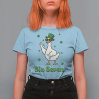 Lucky Goose Six Seven Meme T Shirt For Women St Patricks Day