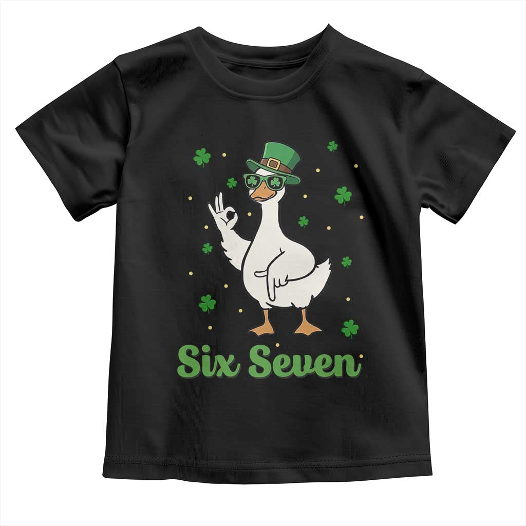 Lucky Goose Six Seven Meme Toddler T Shirt St Patricks Day