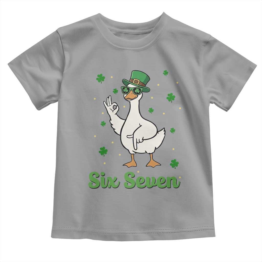 Lucky Goose Six Seven Meme Toddler T Shirt St Patricks Day