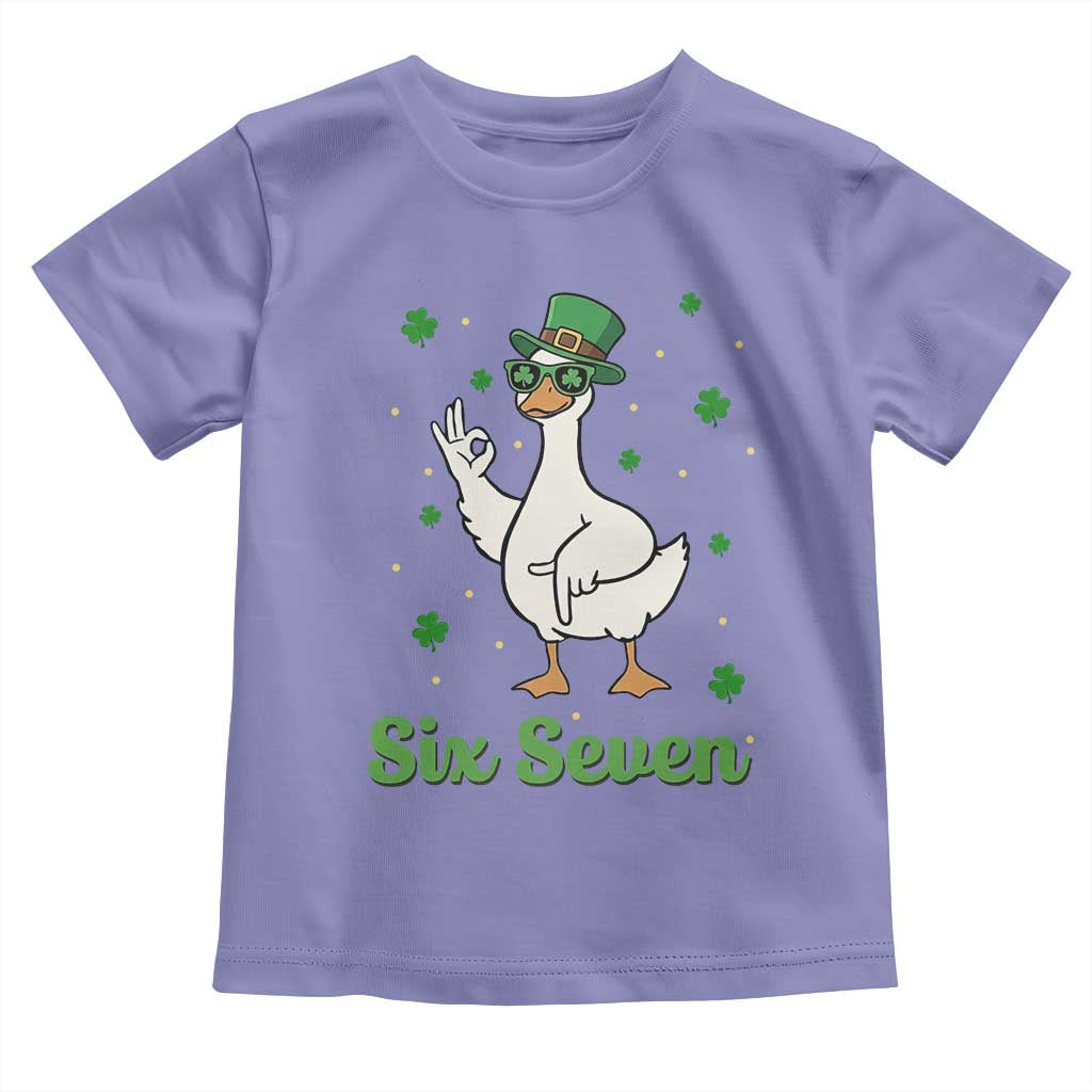 Lucky Goose Six Seven Meme Toddler T Shirt St Patricks Day