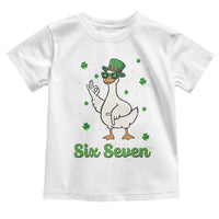 Lucky Goose Six Seven Meme Toddler T Shirt St Patricks Day