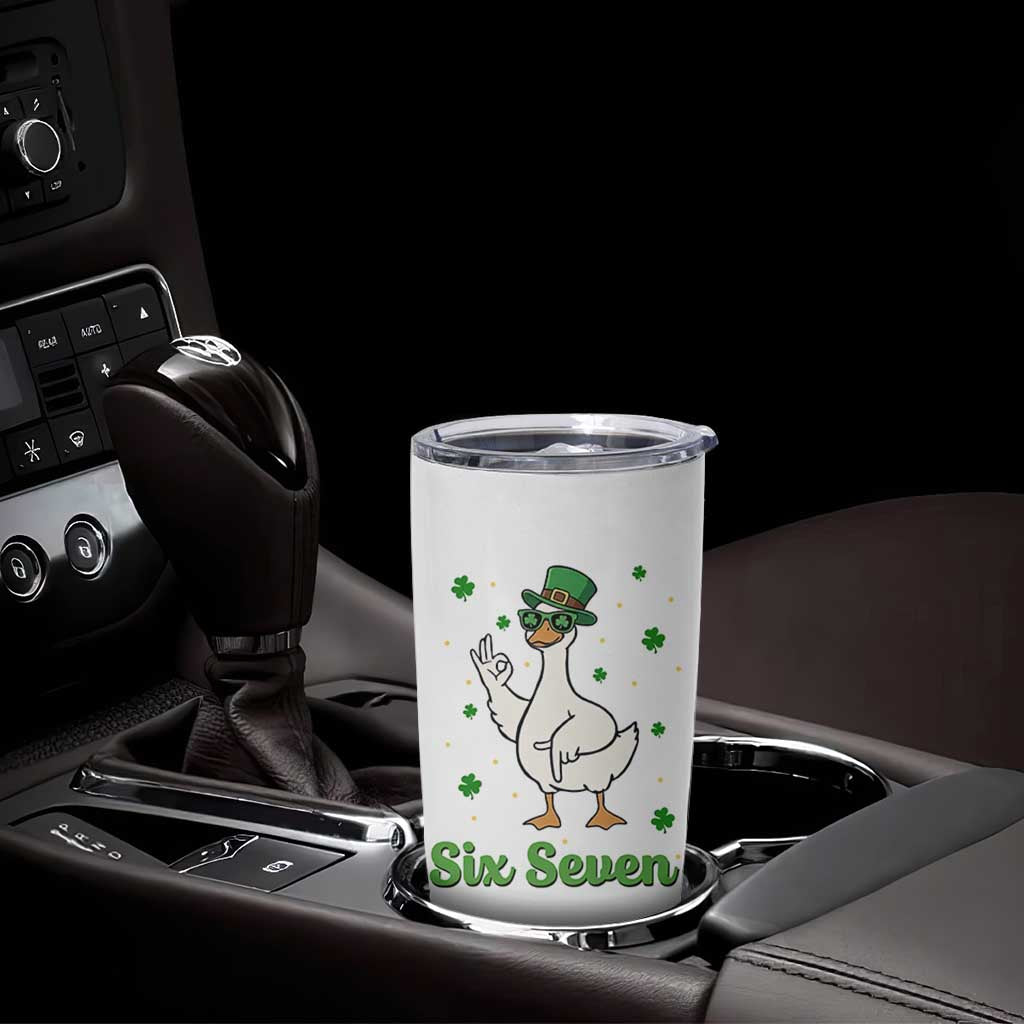 Lucky Goose Six Seven Meme Tumbler Cup St Patricks Day