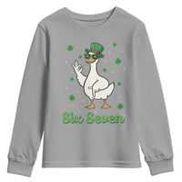 Lucky Goose Six Seven Meme Youth Sweatshirt St Patricks Day