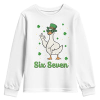 Lucky Goose Six Seven Meme Youth Sweatshirt St Patricks Day