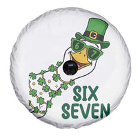 Chaotic Goose Six Seven Meme Spare Tire Cover Funny St Patricks Day Gift