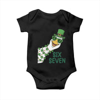 Chaotic Goose Six Seven Meme Baby Onesie Funny St Patricks Day Gift