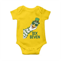 Chaotic Goose Six Seven Meme Baby Onesie Funny St Patricks Day Gift