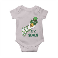 Chaotic Goose Six Seven Meme Baby Onesie Funny St Patricks Day Gift