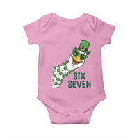 Chaotic Goose Six Seven Meme Baby Onesie Funny St Patricks Day Gift