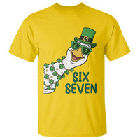 Chaotic Goose Six Seven Meme T Shirt Funny St Patricks Day Gift