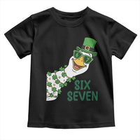 Chaotic Goose Six Seven Meme Toddler T Shirt Funny St Patricks Day Gift