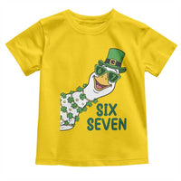 Chaotic Goose Six Seven Meme Toddler T Shirt Funny St Patricks Day Gift