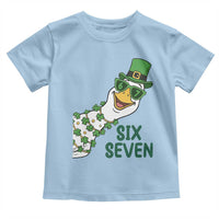 Chaotic Goose Six Seven Meme Toddler T Shirt Funny St Patricks Day Gift