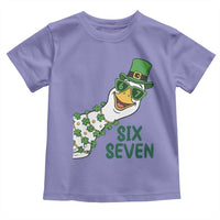 Chaotic Goose Six Seven Meme Toddler T Shirt Funny St Patricks Day Gift