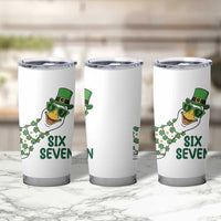 Chaotic Goose Six Seven Meme Tumbler Cup Funny St Patricks Day Gift