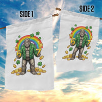 Bigfoot Six Seven Meme Garden Flag Funny St Patricks Day Gift