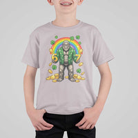 Bigfoot Six Seven Meme T Shirt For Kid Funny St Patricks Day Gift