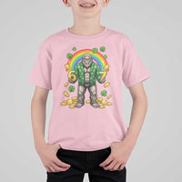 Bigfoot Six Seven Meme T Shirt For Kid Funny St Patricks Day Gift
