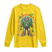 Bigfoot Six Seven Meme Long Sleeve Shirt Funny St Patricks Day Gift
