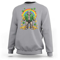 Bigfoot Six Seven Meme Sweatshirt Funny St Patricks Day Gift