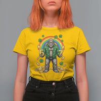 Bigfoot Six Seven Meme T Shirt For Women Funny St Patricks Day Gift