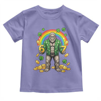 Bigfoot Six Seven Meme Toddler T Shirt Funny St Patricks Day Gift