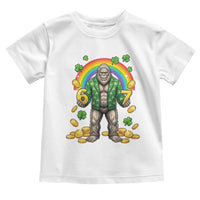 Bigfoot Six Seven Meme Toddler T Shirt Funny St Patricks Day Gift