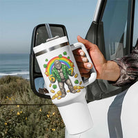 Bigfoot Six Seven Meme Tumbler With Handle Funny St Patricks Day Gift